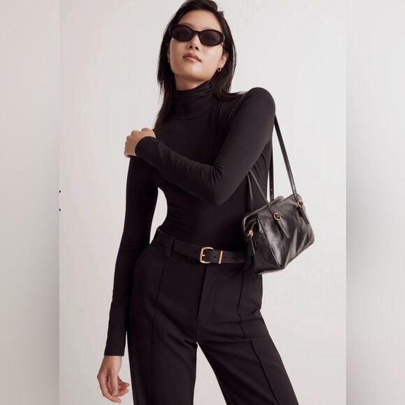 Madewell Tops - Madewell | Ribbed Long Sleeve Turtle Neck Size Small